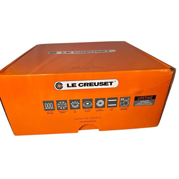 New In Box Le Creuset Multifunction Pan, 2.5 Qt. 2 in 1 Frame Orange Sauté Pan - Picture 7 of 11